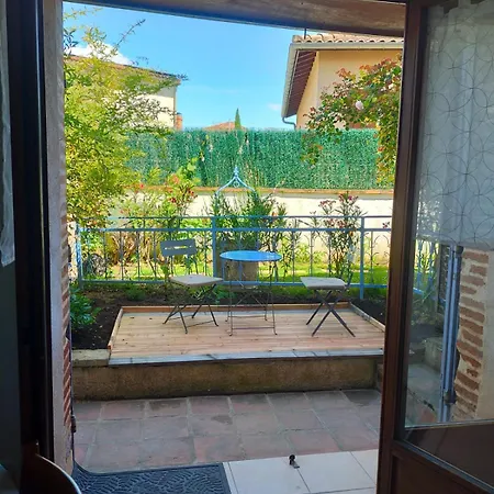Studio La Roseraie Avec Jardin Privatif Proche Centre Ville Moissac Exterior photo